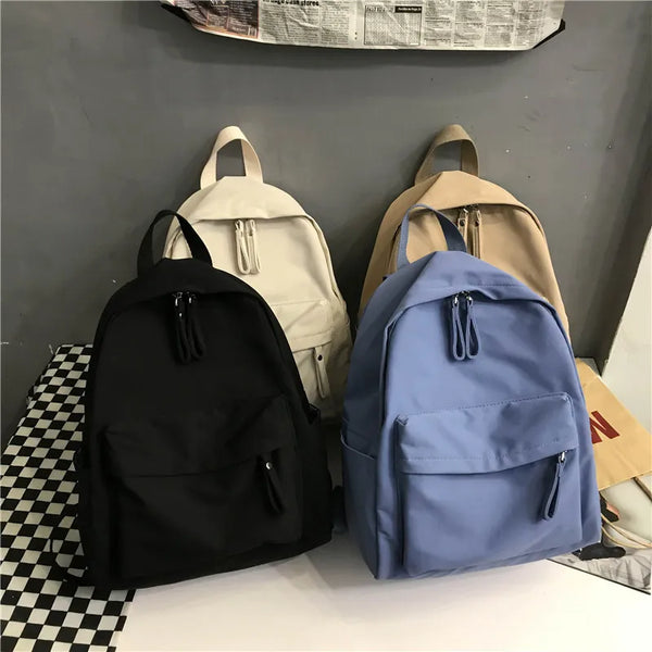 Sac à dos tissu femme confortable et pratique pour école ou sortie